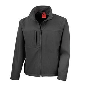 Result Mens Classic Soft Shell Jacket / Black